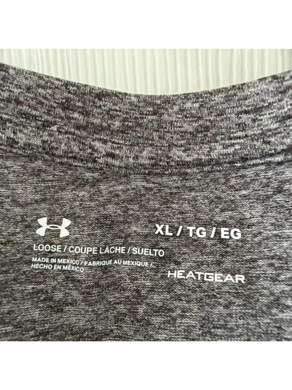 Under Armour Grey Long Sleeved Shirt - Picture 2 of 4